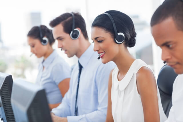 agents in call center smaller